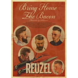 Reuzel mark.Plakat Bacon Poster 50.8x71.12