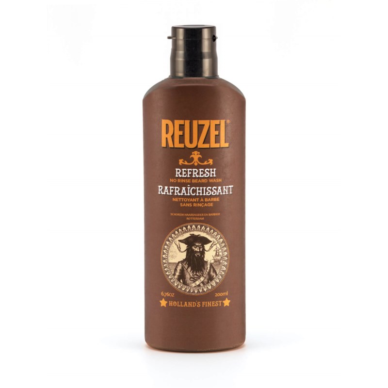 Reuzel Beard REFRESH No Rinse Beard Wash suchy szampon do brody 200 ml
