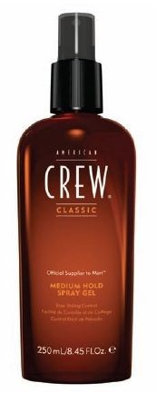 American Crew Medium Hold Spray Gel spray do modelowania włosów 250 ml