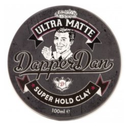 Dapper Dan Ultra Matte bardzo mocna matująca glinka 100 ml