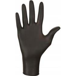 Rękawiczki nitrile czarne Nitrylex Mercator XL