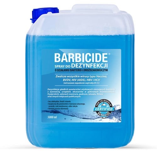 Barbicide spray do dezynfekcji 5000 ml bez zapachu
